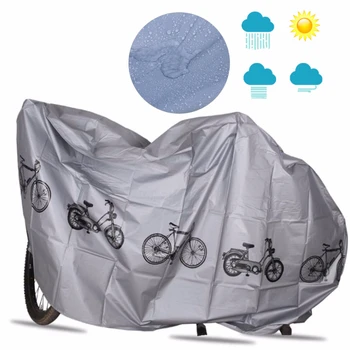 Водонепроницаемый чехол для велосипеда на открытом воздухе, чехол для велосипеда, защитный чехол для велосипеда, защитный чехол для велосипеда, предотвращающий дождь, аксессуары для велосипеда