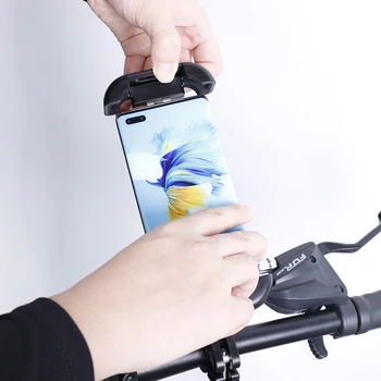 Защита от падения, поддержка мобильного телефона, Регулировка угла наклона на 360 градусов для велосипеда, электронный велосипед, руль для мотоцикла, поддержка мобильного телефона