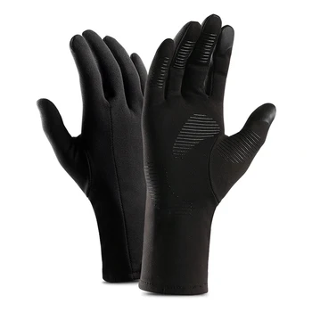 Мотоциклетные перчатки Зимние Ветрозащитные перчатки для верховой езды с сенсорным экраном На теплой флисовой подкладке, гибкие и тонкие перчатки для мужчин и женщин Moto Luvas