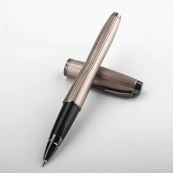Роскошная металлическая ручка-роллер, деловые принадлежности, школьный офис, письменные принадлежности, Шариковая ручка Новая