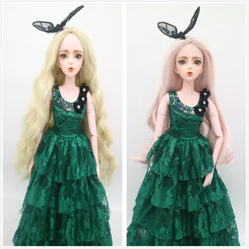 1/3 Пластиковая женская кукла BJD Ручной работы по индивидуальному заказу 56 см шарнирная подвижная кукла Модные игрушки