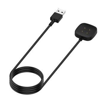 1 м/30 см Для Fitbit Versa 3 Зарядная Док-Станция Смарт-Часы Зарядное Устройство USB Кабель Для Быстрой Зарядки Магнитная Подставка Для Fitbit Sense