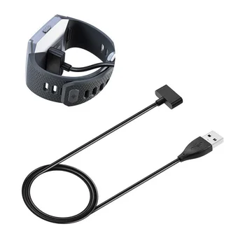 1 М Сменное Зарядное Устройство USB Smart Watch База Магнитный Зарядный Кабель для Смарт-Часов FitBit Ionic Зарядный Кабель Для Смарт-Часов Аксессуары