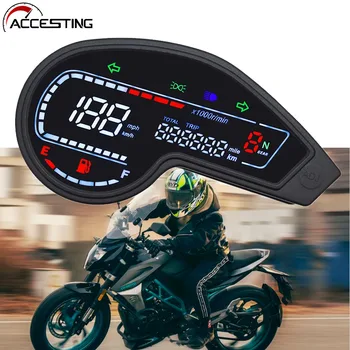 199 км/ч, Спидометр с цифровым дисплеем для внедорожного мотоцикла, электронное отображение скорости для прибора XR150 GY200 150