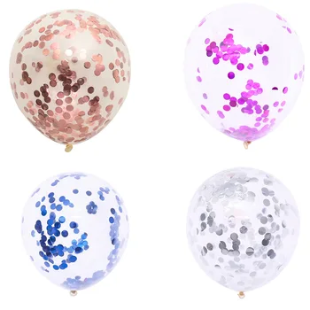 1шт Свадебные украшения Воздушный шар для вечеринки С Днем Рождения, блестки из алюминиевой фольги, детские воздушные шарики для душа невесты, 12 дюймов