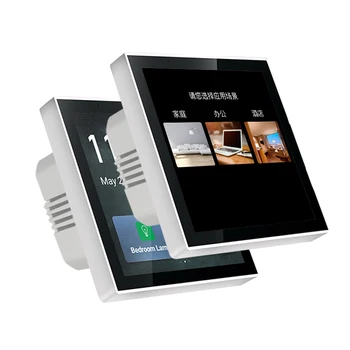2022 tuya smart home zigbee gateway, 4-дюймовая панель управления с сенсорным экраном