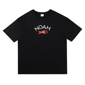 2023 Noah + TRUTH And SOUL С логотипом Женская Мужская футболка Хип-хоп Повседневная мужская футболка с коротким рукавом