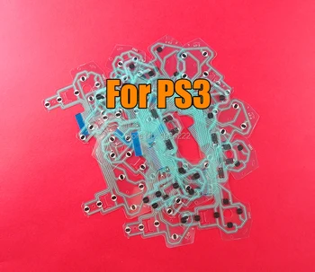 20шт Проводящая пленка Проводящая пленка Клавиатура гибкий кабель для PS3 Playstation 3 Контроллер P3-3 Высокое качество