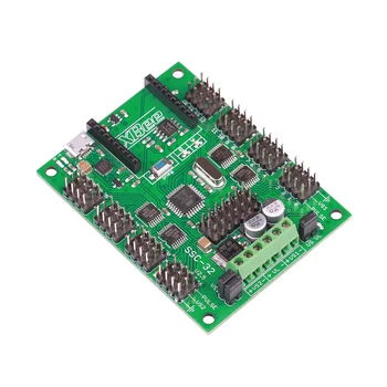 32-канальный сервоконтроллер SSC32-V2.5 с интерфейсом USB XBEE подходит для ПК MAC LINUX для шестигранных роботов-пауков и двуногих роботов