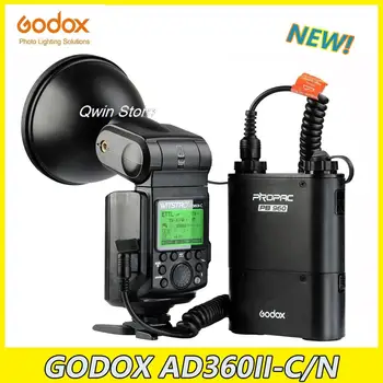Godox Witstro AD360II C/N 360 Вт GN80 TTL HSS Вспышка Speedlite 2.4G Wireless X System для Nikon