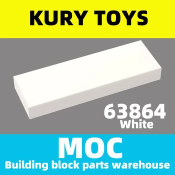 Kury Toys DIY MOC для 63864 Строительные блоки для плитки 1 x 3 для плиты