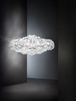 Lámpara Led de techo de nube para restaurante, iluminación creativa de estilo nórdico, moderno y minimalista, para sala de eCD