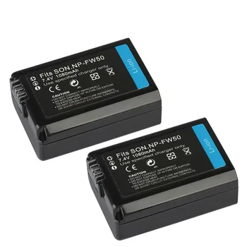NP-FW50 Batterien Akku Für Sony Alpha a6500 a6300 a6000 a5000 a3000 NEX-3 a7R Batterie 1080mAh NP FW50