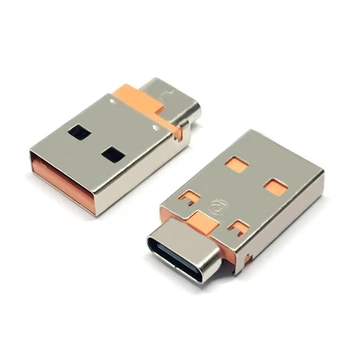 OTG-Адаптер USB A Type Male-USB 3.1 Female Fas Преобразователь Зарядки USB В Штекер Type-C, Аксессуар Для Разъема USB C