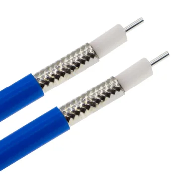RG401 Синий кабель Провода Полугибкий радиочастотный коаксиальный кабель 1 м 2 м 3 м 5 м