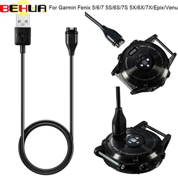 USB Зарядное устройство BEHUA Кабель для зарядки данных 1 м для смарт-часов Garmin Fenix 5 5S 5X6 7 Forerunner 935 Компактный и легкий дизайн