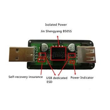 USB-К USB-Изолятору Цифровые Изоляторы Промышленного Класса Со Скоростью 12 Мбит/с ADUM4160/ADUM316 USB-изолятор Au13 19 Droship