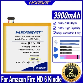 Аккумулятор HSABAT 58-0000092 3900 мАч для Amazon Fire Kids 7 
