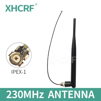 Антенна 230 МГц Встроенные антенны IPEX IPX для 230 МГц с кабелем 20 см 3dBi Черная антенна