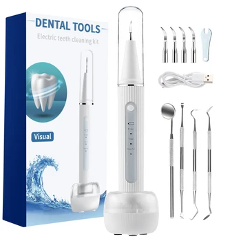 Визуальный Ультразвуковой Скалер для чистки зубов, Электрический Стоматологический скалер для удаления зубного камня, Гигиена полости рта, Средство для чистки зубов, Отбеливающие инструменты