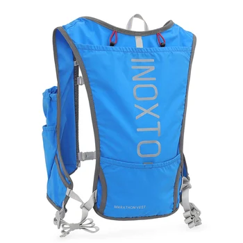 Гидратационные нейлоновые сумки для марафона для бега на открытом воздухе Объемом 5 л, походный рюкзак, жилет, велосипедный рюкзак для марафона, сумка для воды объемом 2 л