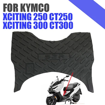 Для KYMCO Xciting 250 Xciting 300 CT250 CT300 Аксессуары для мотоциклов Подставка для педали для ног Защита от скольжения Коврик для пола Ковровое покрытие