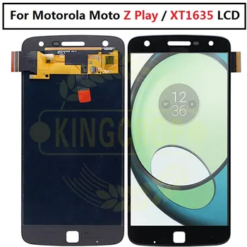 Для Motorola Moto ZPlay Droid XT1635-01 XT1635-02 ЖК-дисплей С Сенсорным Экраном Дигитайзер Полная Сборка для Moto Z Play ЖК-дисплей