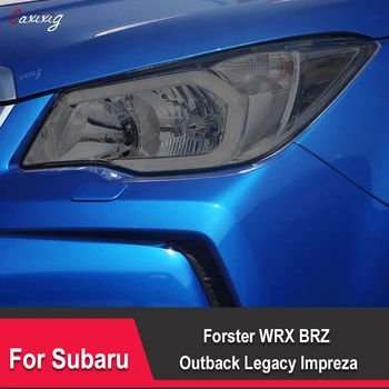 Для Subaru Forster WRX BRZ Outback Legacy Impreza Защитная пленка для автомобильных фар Восстановление фар Прозрачная Черная наклейка