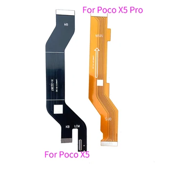 Для Xiaomi Poco X5 Pro Основная плата материнская плата Разъем для материнской платы USB ленточный гибкий кабель