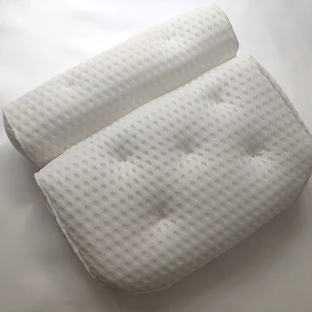 Дышащая 3D сетчатая подушка для гидромассажной ванны с присосками для поддержки шеи и спины, спа-подушка для дома, гидромассажная ванна, Аксессуары для ванной комнаты
