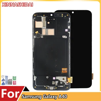 ЖК-дисплей Для Samsung Galaxy A40 A405F ЖК-дисплей С Сенсорным Экраном Дигитайзер Экран В Сборе Для Samsung A405F A405FN A405FM