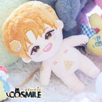 Звезда Cosmile Kpop Ким Чен Ин Кай, милая модная плюшевая кукла с набивной прической, 20-сантиметровое плюшевое кукольное тело CJ Sa