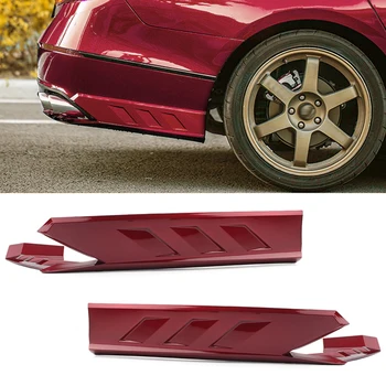 Красный задний бампер, украшение для губ с обеих сторон, молдинги для Honda Accord X 2018 2019 4 шт./компл.