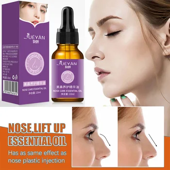 Масло для Подтяжки носа для ринопластики Nose Up Усиливает Ринопластику, Ремоделирование костей носа, Чистый Натуральный Уход, Тонкие Средства для носа Меньшего размера