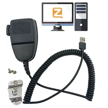Микрофон USB интерфейс для компьютера Программное обеспечение Zello нет необходимости устанавливать драйвер Определение значения ключа PTT Q