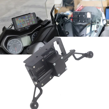 НОВЫЙ держатель передней подставки для телефона мотоцикла, кронштейн для GPS-навигации для смартфона Yamaha XMAX 300 XMAX300 X MAX 300
