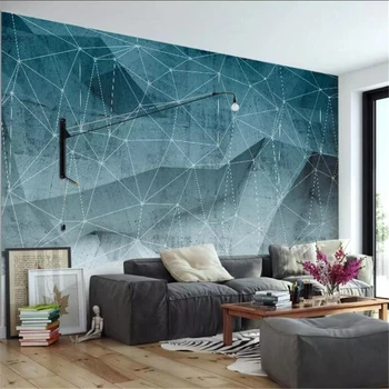 обои beibehang на заказ, 3d фотообои, абстрактное геометрическое искусство, фон для украшения стен, роспись обоев для гостиной