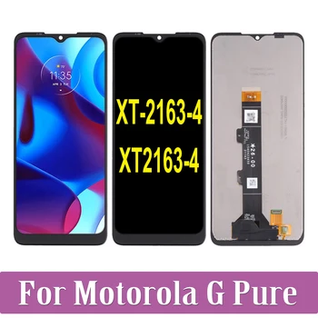 Оригинал для Motorola G чистый ЖК-дисплей Сенсорный экран дигитайзер в сборе для Motorola GPure XT-2163-4 Замена ЖК-дисплея