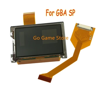 Оригинальный 32-контактный ЖК-экран для GBA Gameboy Advance display С использованием адаптера для консольного Ленточного кабеля on for GBA SP