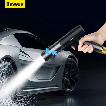 Пистолет для мойки автомобилей Baseus для мойки воды под высоким давлением, распылительная насадка для мойки автомобилей, дома, сада, Аксессуары для мойки автомобилей