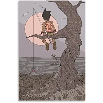 Плакат аниме Gon X Hunter Металлическая настенная вывеска Эстетическое украшение спальни