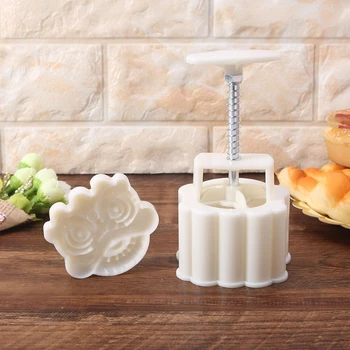Пластиковая форма для лунного торта, 3D Форма для формы для выпечки 