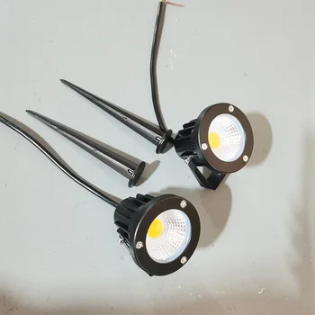 Подземный светильник водонепроницаемый IP65 5W COB 10W LED lawn light похороненное освещение шипа 1шт 5шт за лот