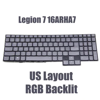 Русско-американская клавиатура для ноутбука Legion 7 16ARHA7 с RGB подсветкой