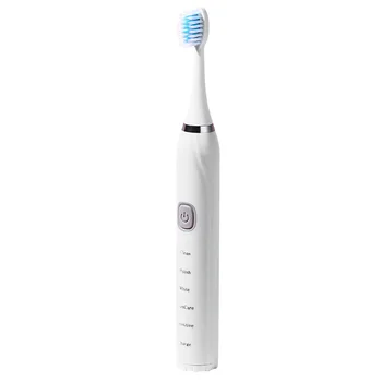 Ультразвуковая электрическая зубная щетка для мягкого отбеливания волос для взрослых мужчин и женщин, полностью автоматическая перезаряжаемая студенческая вечеринка