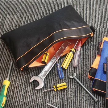 Утолщенная ткань Оксфорд, многофункциональная водонепроницаемая сумка для инструментов для ремонта электрики, комплект оборудования