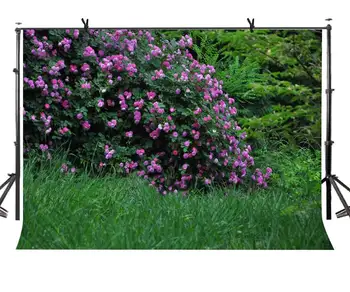 Фон с природными пейзажами размером 7x5 футов, букеты цветов, Зеленая трава, фон для фотосъемки и реквизит для студийной фотосъемки